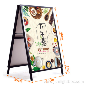 Sidewalk Folding A Frame Holder For Outdoor Advertisement